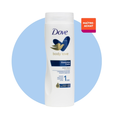 Dove Essential care body milk for dry skin 